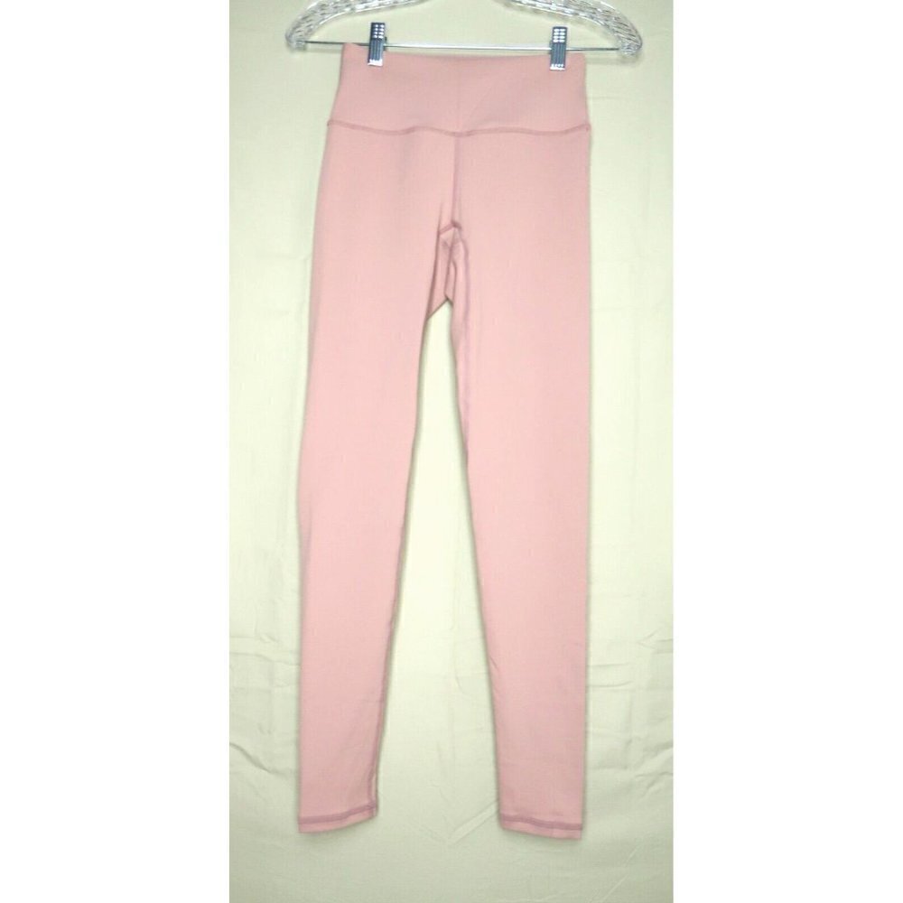 SASKI Collection Core Leggings High Rise Full Length Pink Women's Size XS EUC - Picture 3 of 10